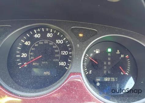 2003 Lexus Es 300 from USA, damaged, VIN JTHBF30G930109808